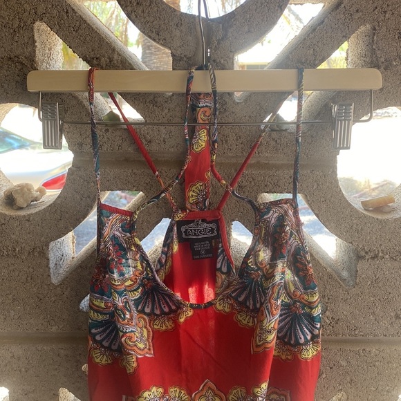 Angie paisley long top. Size M - Picture 4 of 7